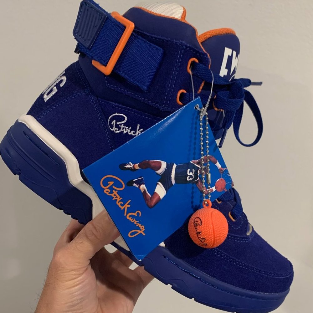 33 HI Royal Suede/White/Orange OG